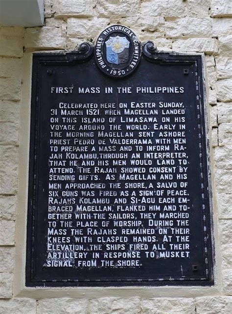 site of first mass in the philippines